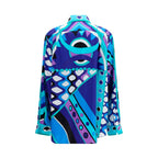 Emilio Pucci Blue Silk Shirt