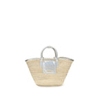 Jacquemus Beige Raffia Handbag