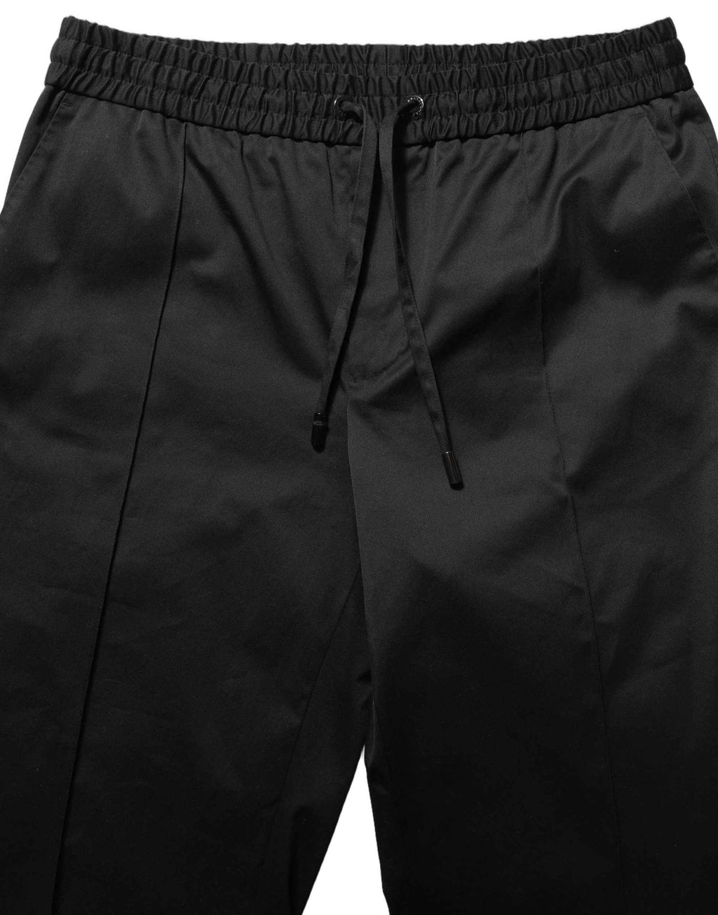 Dolce & Gabbana Black Drawstring Cotton Jogger Men Sweatpants Pants