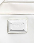 Dolce & Gabbana White Logo Plaque Crossbody Shoulder Borse Men Bag