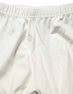 Dolce & Gabbana White High Heels Pumps Jersey Tights Shoes