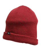 Vans Women Bordeaux Wool Knitted Winter Beanie Capello Hat