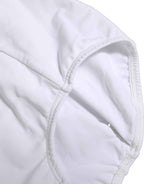 Dolce & Gabbana White Logo Waistband Coulotte Panty Underwear