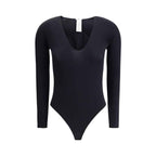 Wolford Black Polyamide Bodysuit