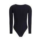 Wolford Black Polyamide Bodysuit
