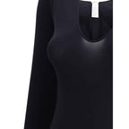 Wolford Black Polyamide Bodysuit