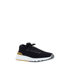 Brunello Cucinelli Black Cotton Athletic Sneakers