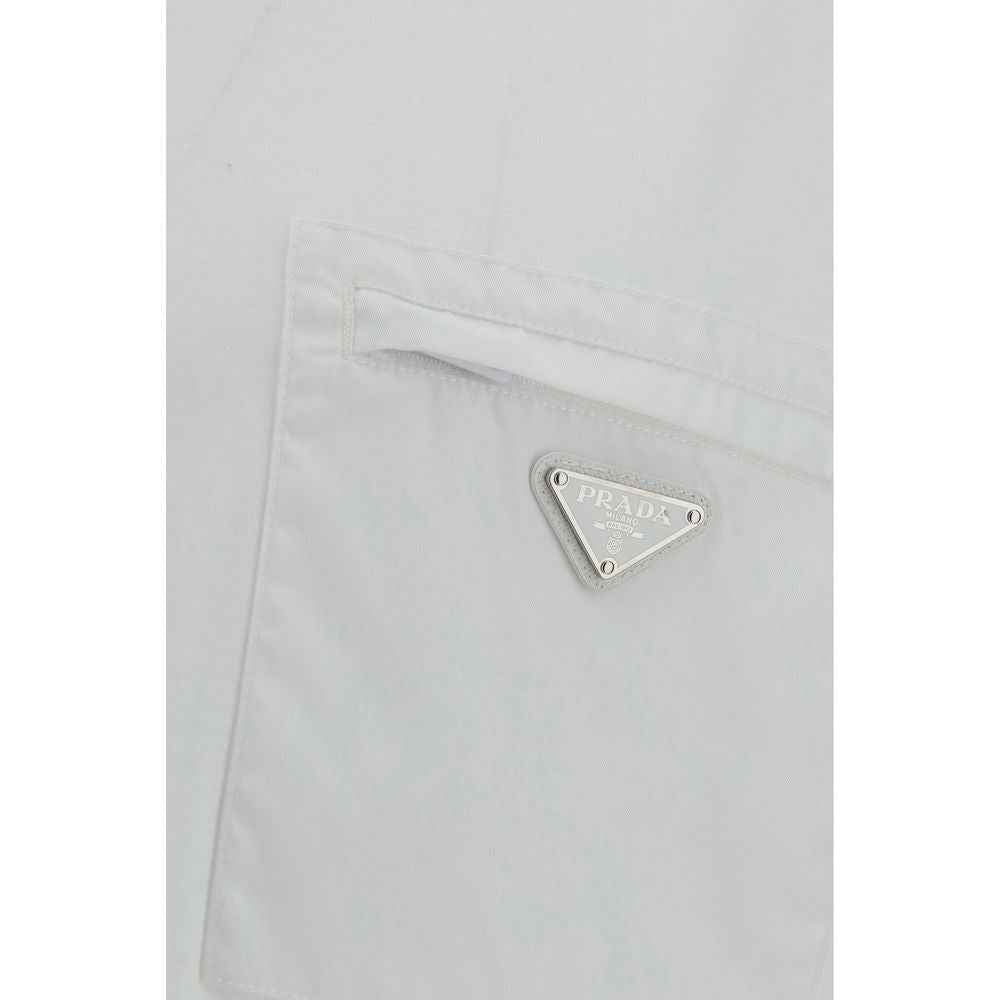 Prada White Cotton T-Shirt