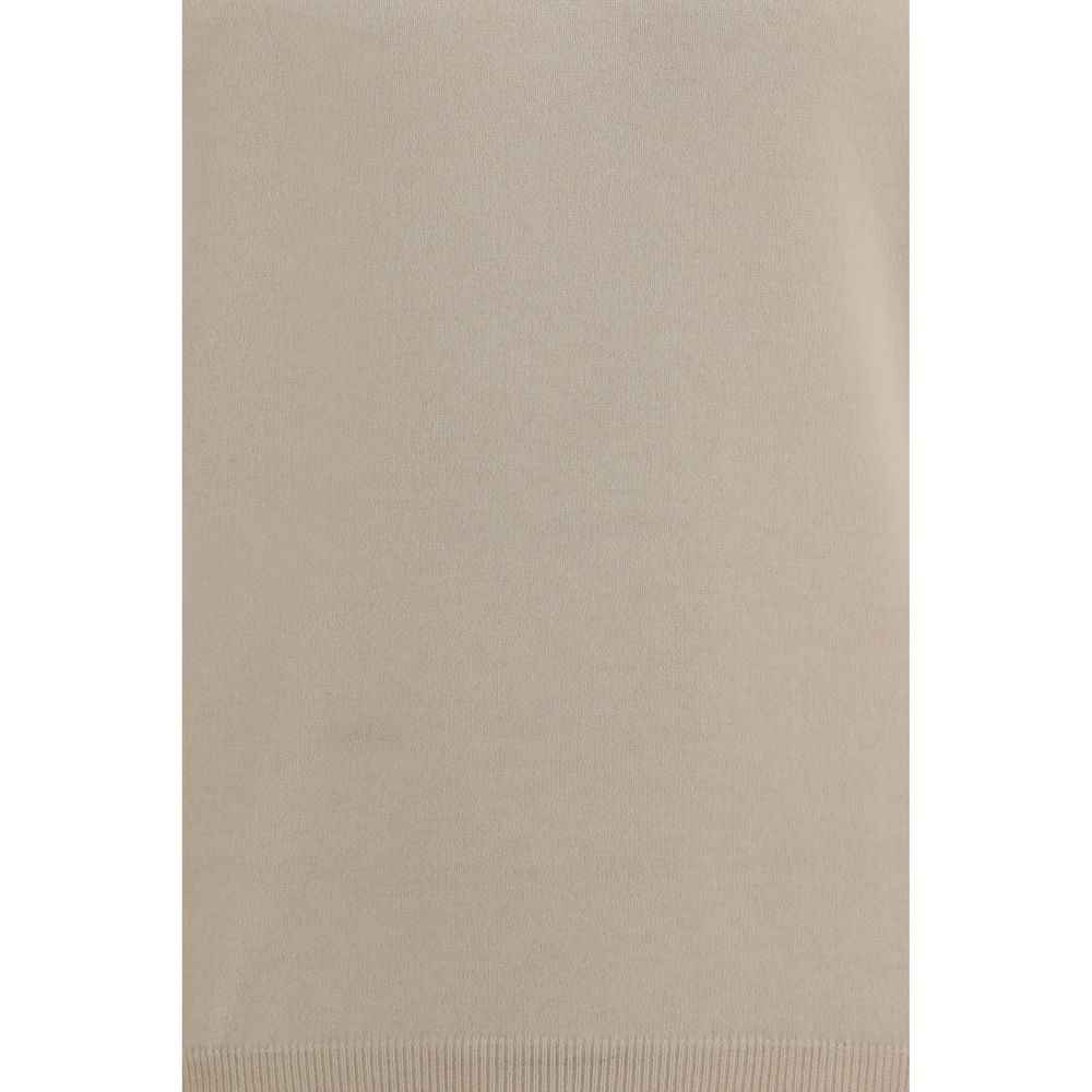 Brunello Cucinelli Beige Cashmere Turtleneck