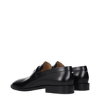 Maison Margiela Black Leather Slip-On Loafers