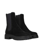 Gianvito Rossi Black Leather Ankle Boots