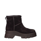 Gianvito Rossi Brown Leather Ankle Boots