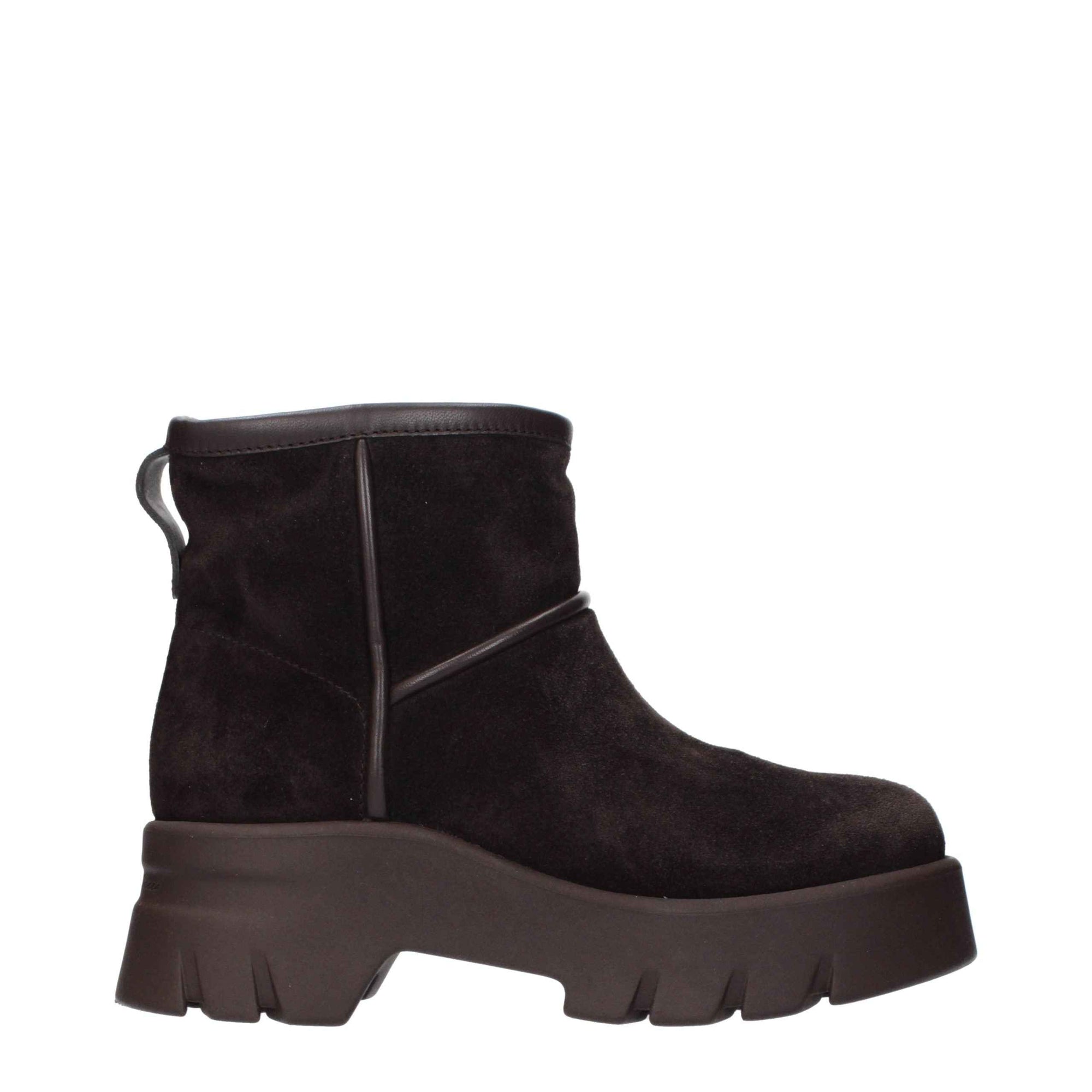 Gianvito Rossi Brown Leather Ankle Boots