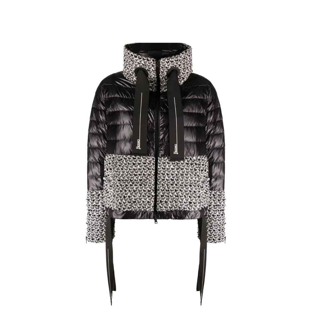 Herno Black Polyamide Full-Length Jacket