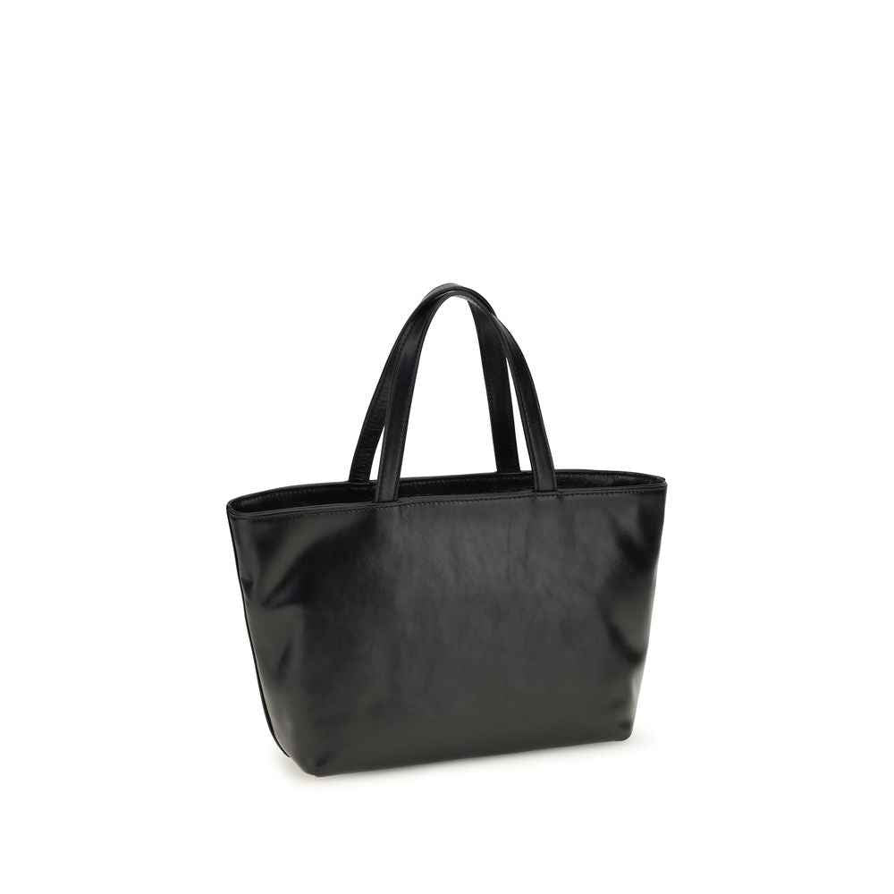 Alexander Wang Black Calf Leather Bos Taurus Shoulder Bag