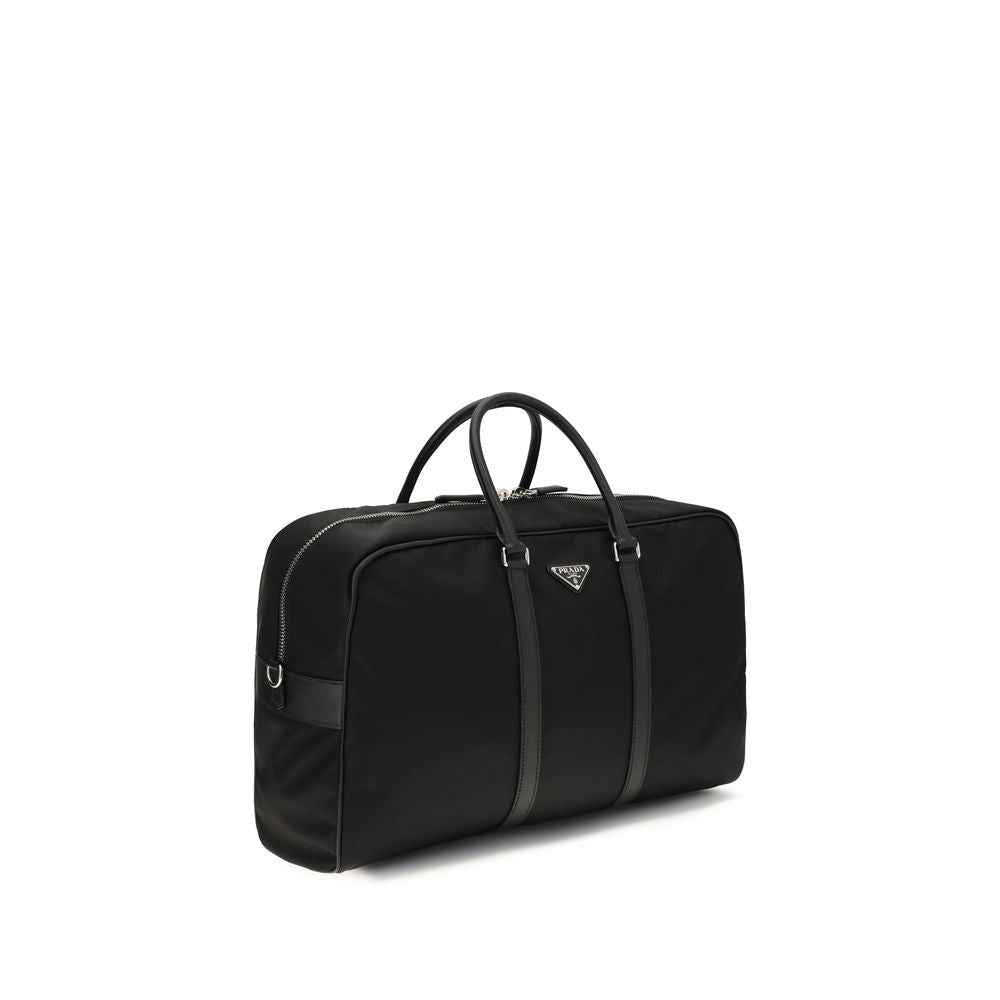 Prada Black Recycled Polyamide Luggage And Travel