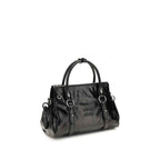 Miu Miu Black Calf Leather Bos Taurus Handbag