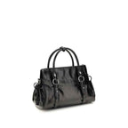 Miu Miu Black Calf Leather Bos Taurus Handbag
