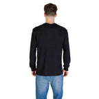 Calvin Klein Jeans Black Cotton Long Sleeve T-Shirt