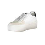 Calvin Klein White Polyester Women's Sneaker