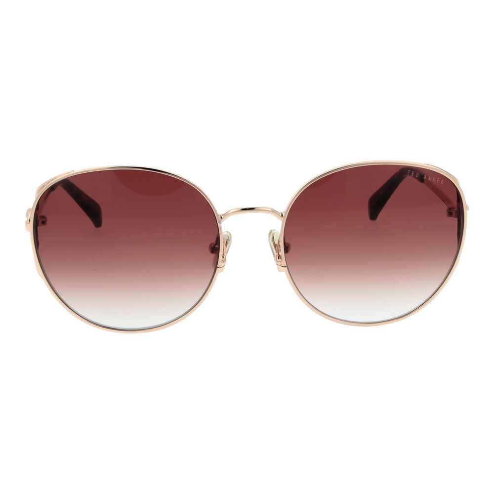 Ted Baker Rose Gold Metal Sunglasses