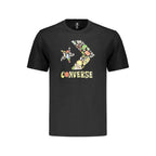 Converse Black Cotton Men's T-Shirt