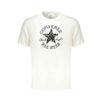 Converse White Cotton Men's T-Shirt