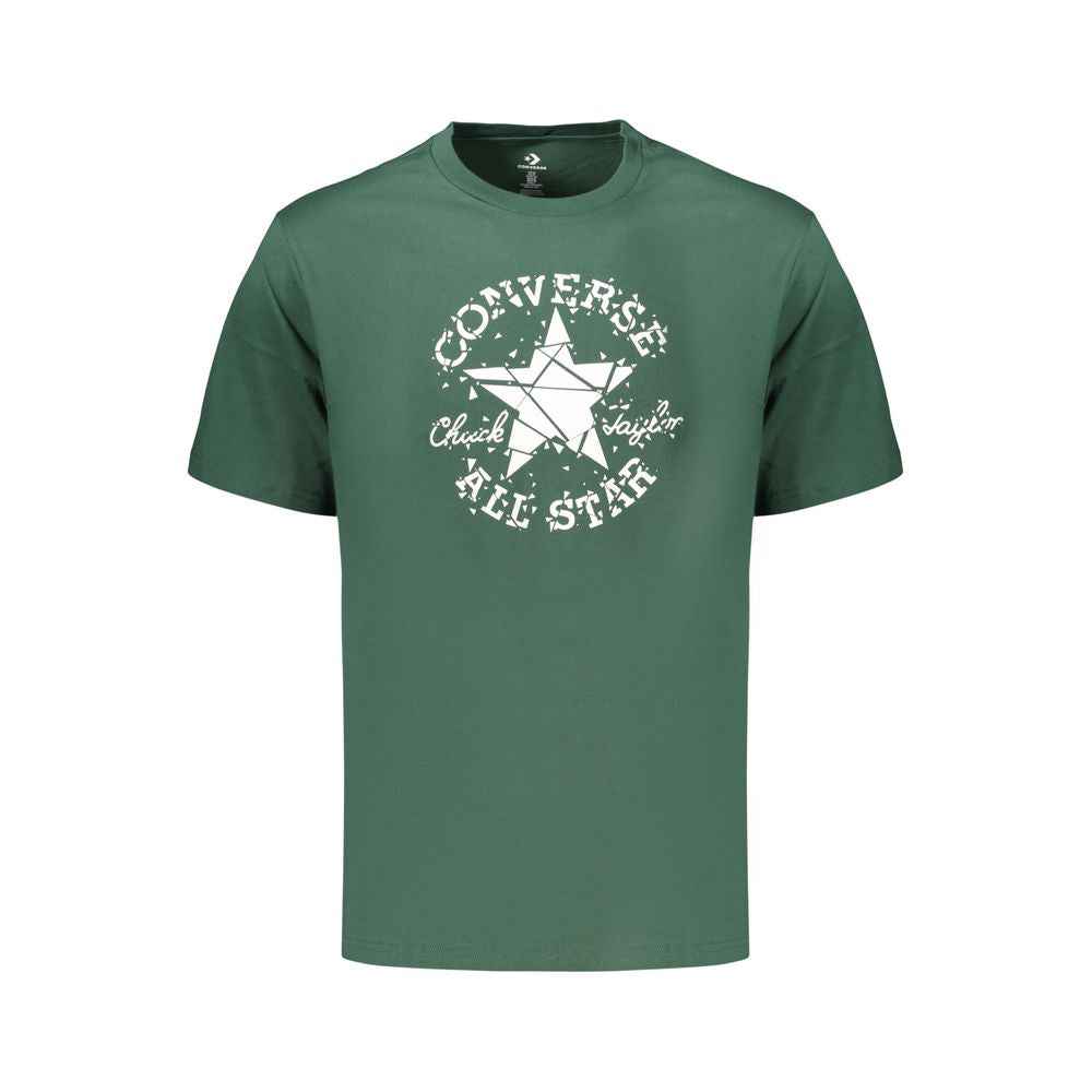 Converse Green Cotton Men's T-Shirt
