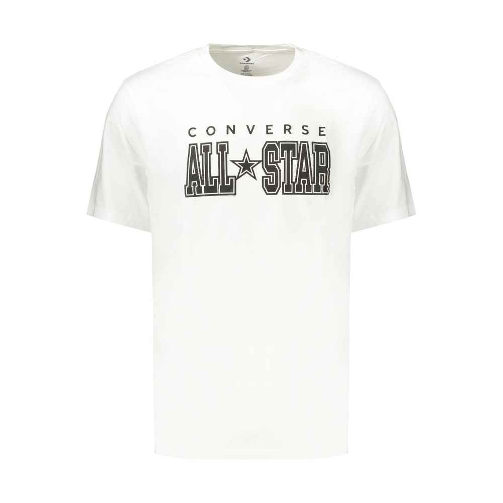 Converse White Cotton Mens T-Shirt