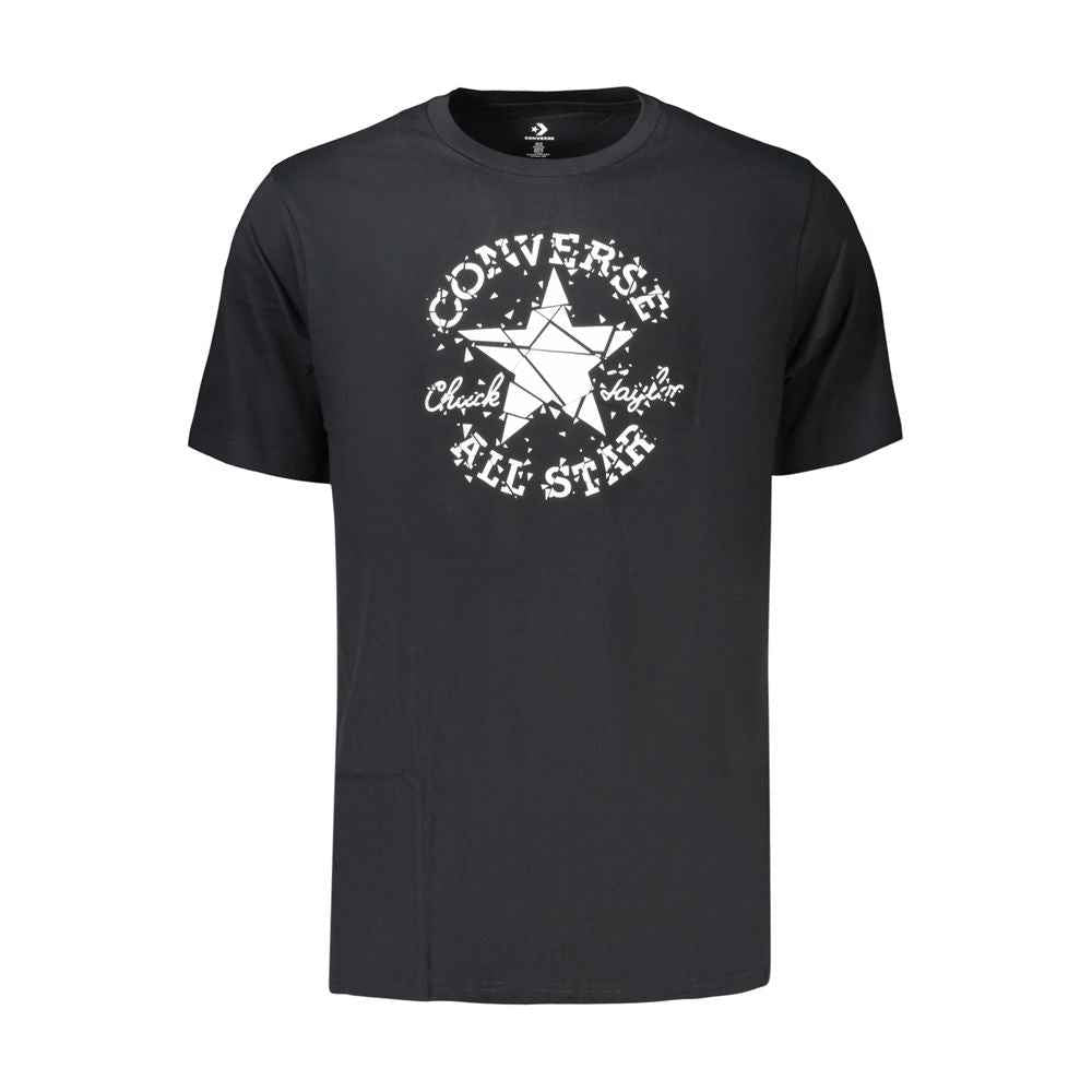 Converse Black Cotton Men's T-Shirt