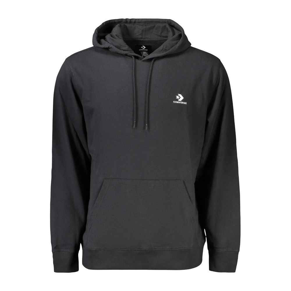 Converse Black Cotton Men's Hoodie