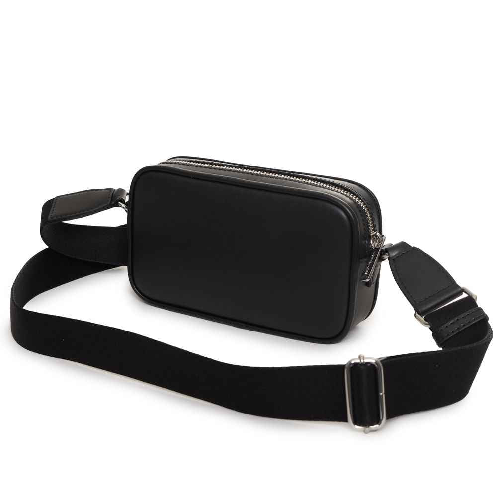 Michael Kors Black Leather Belt Bag