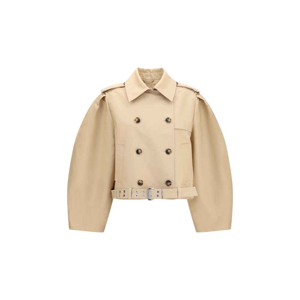 Ganni Beige Cotton Jacket