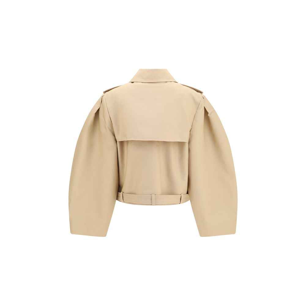 Ganni Beige Cotton Jacket