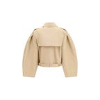 Ganni Beige Cotton Jacket