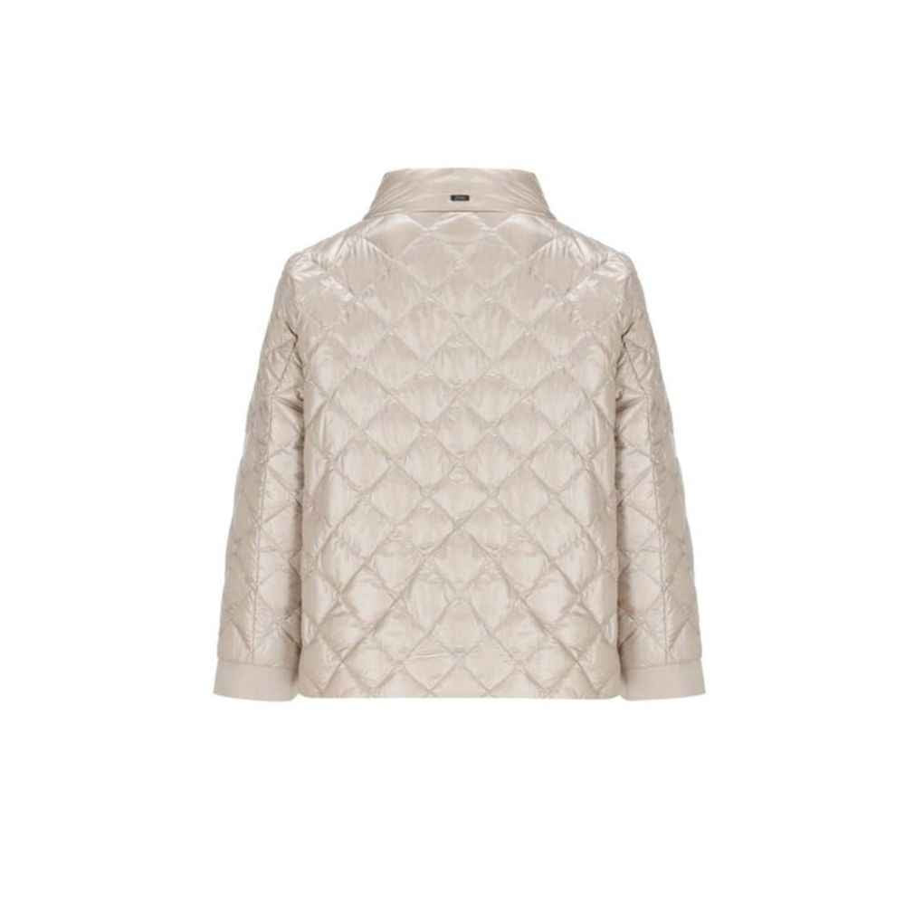 Herno Beige Polyamide Full-Length Jacket