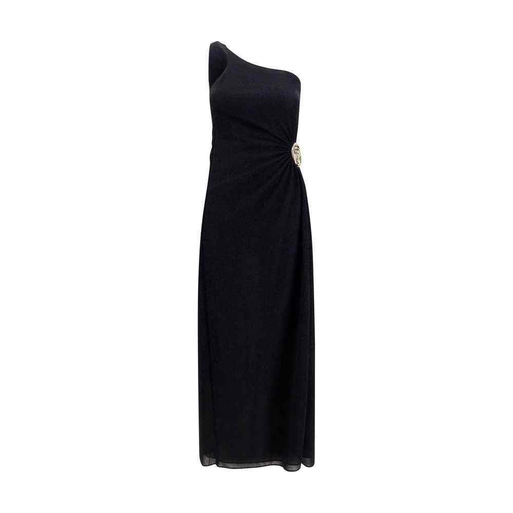 Oséree Black Polyamide Cocktail Dress