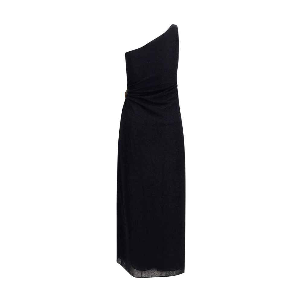 Oséree Black Polyamide Cocktail Dress