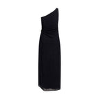 Oséree Black Polyamide Cocktail Dress
