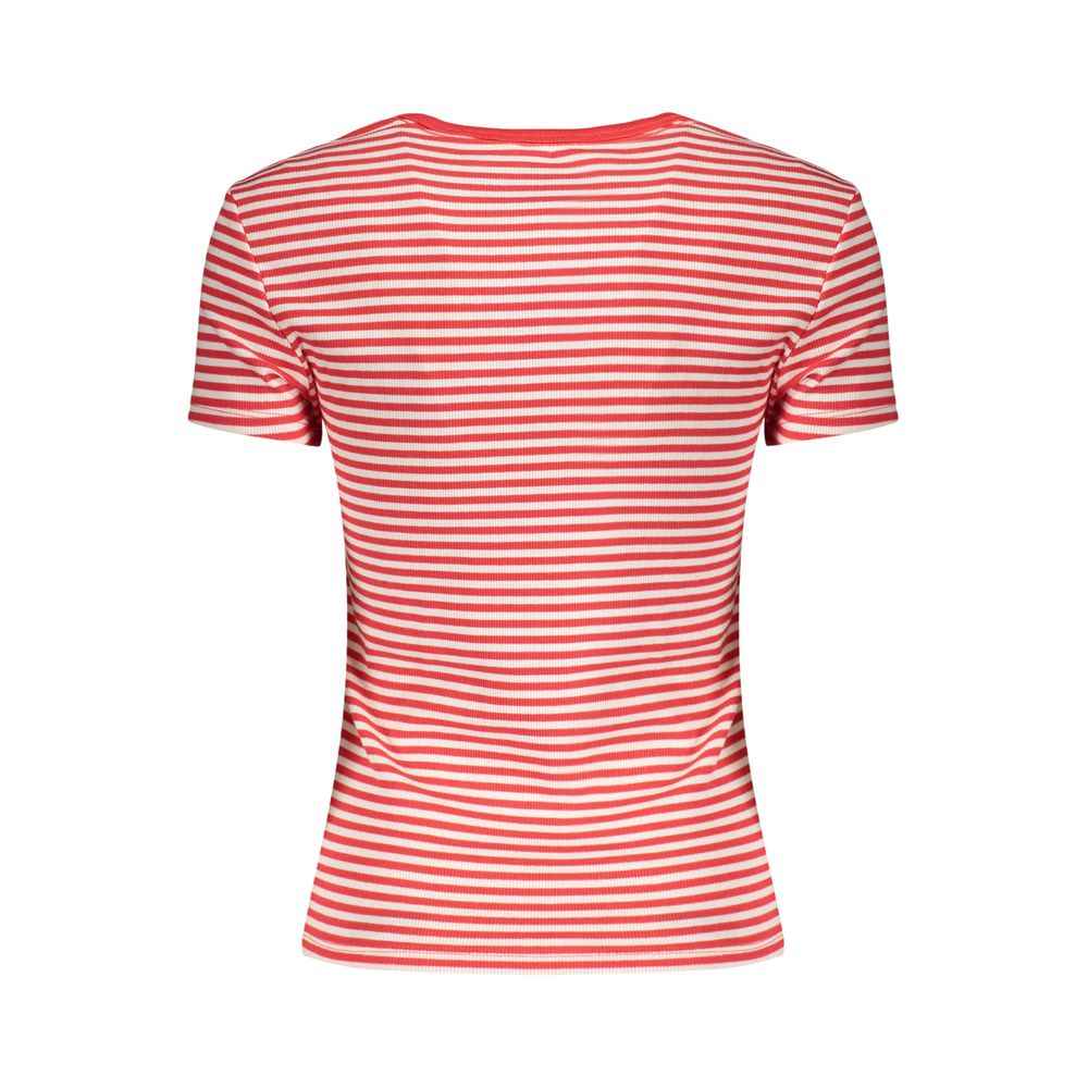 Tommy Hilfiger Red Cotton Women's T-Shirt