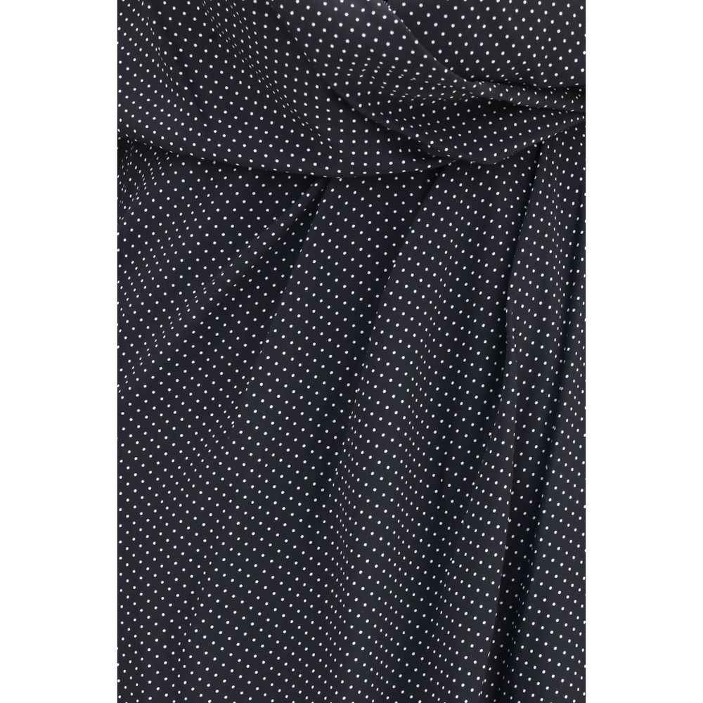 SA SU PHI Black Silk Long Dress