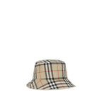Burberry Beige Cotton Bucket Hat