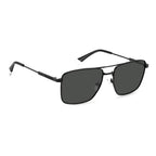 Polaroid Black Metal Sunglasses