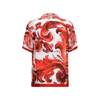 Dolce & Gabbana Multicolor Silk Shirt