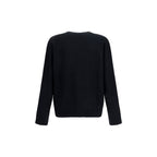 Represent Black Alpaca Vicugna Pacos Cardigan