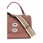 Zanellato Multicolor Calf Leather Bos Taurus Handbag