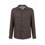Malo Grey Linen Men's Jacket