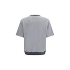 Brunello Cucinelli Gray Cotton Sweatshirt