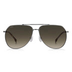 Hugo Boss Gray Metal Sunglasses