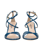 Tom Ford Blue Leather Stiletto Heel Sandals